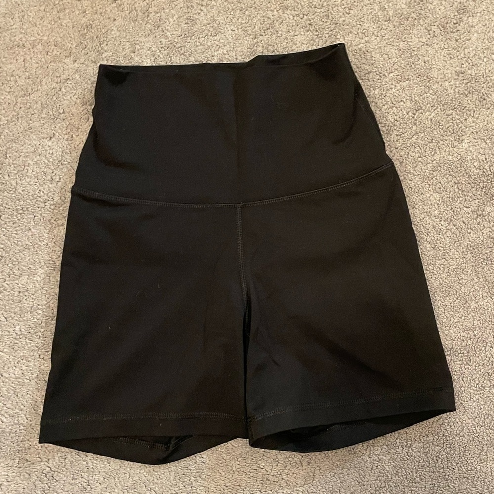 90 Degree By Reflex Women's Black Bike Shorts